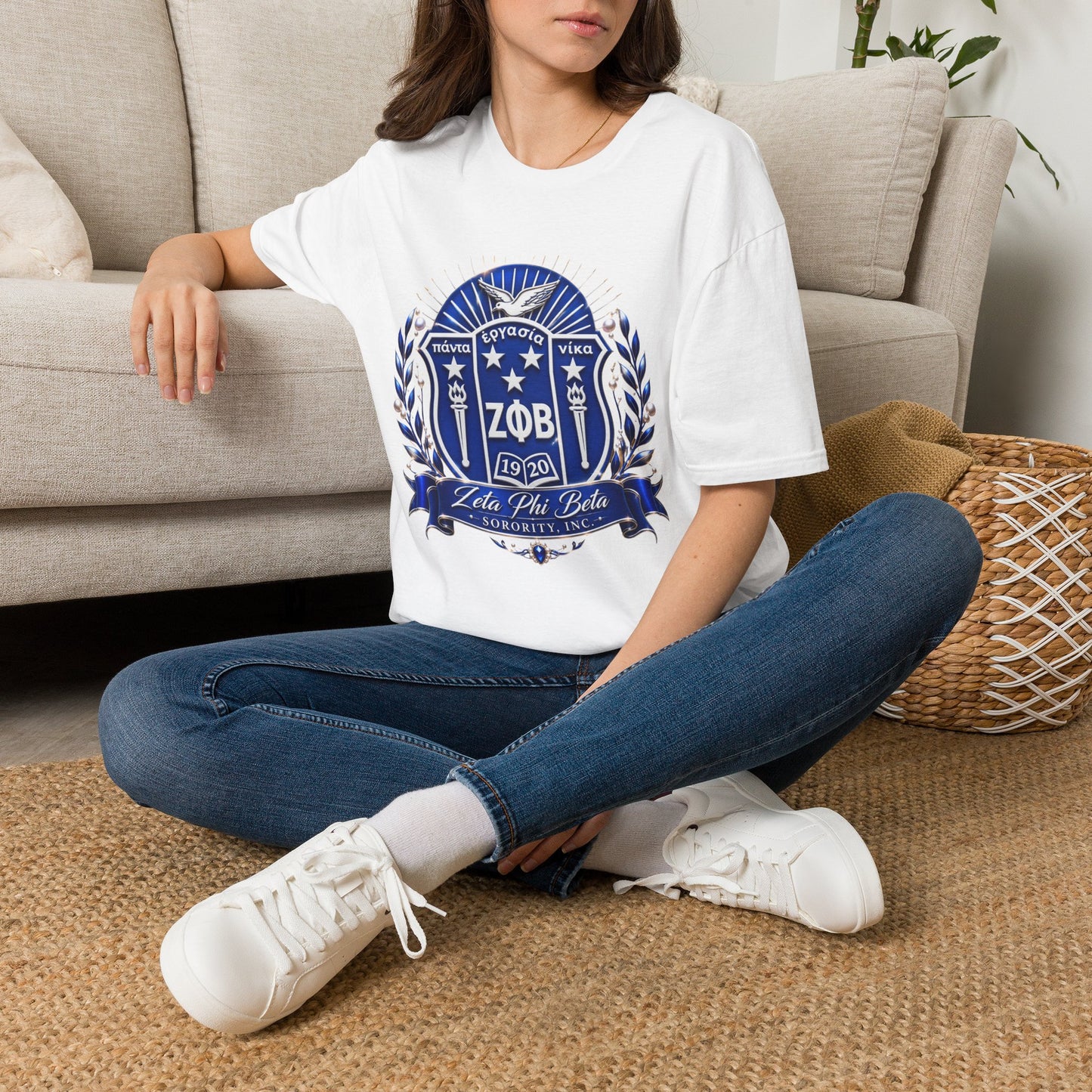 Zeta Phi Beta Crest T-Shirt
