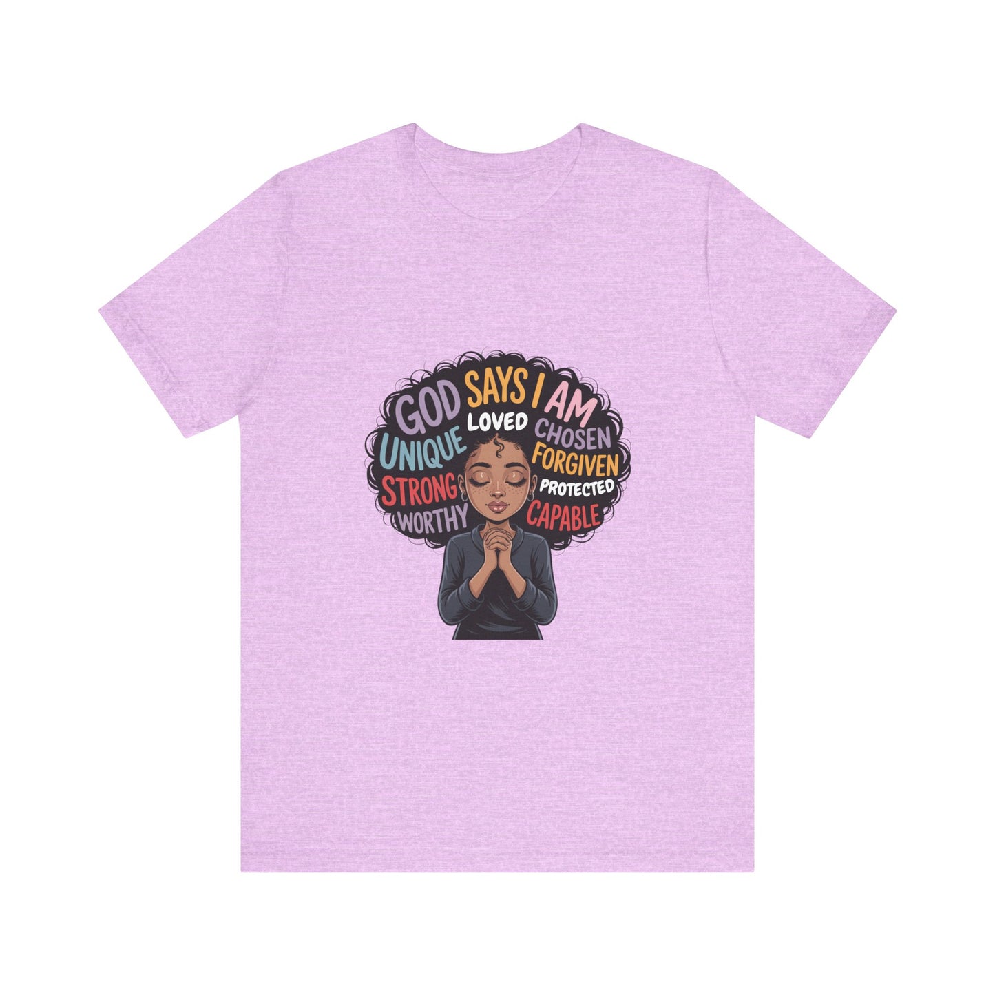 Inspirational Affirmation Tee, Motivational Shirt, Gift for Her, Positive Message T-Shirt, Self-Love Apparel