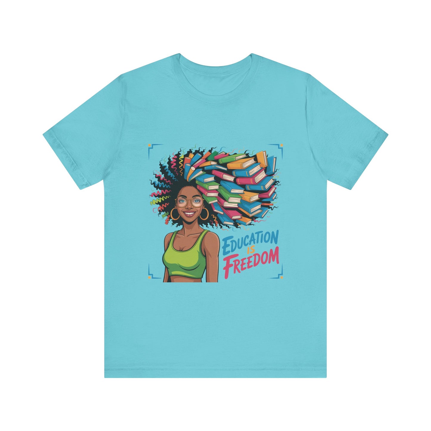 Empowering Education Tee, Inspirational Graphic Shirt, Unisex Education Gift, Perfect for Students, Black History Month Apparel, Book [...]