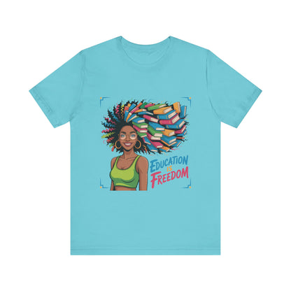 Empowering Education Tee, Inspirational Graphic Shirt, Unisex Education Gift, Perfect for Students, Black History Month Apparel, Book [...]