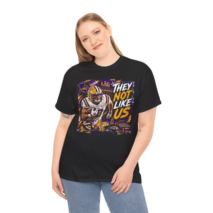 LSU Tigers "They Not Like Us" Football T-Shirt