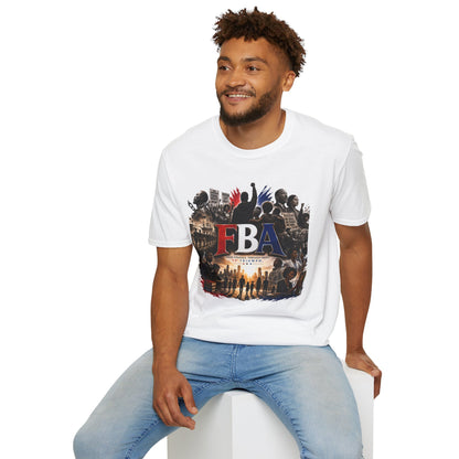 FBA Collage Tee (Red, White & Blue)