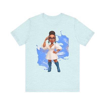 Empowered Woman Graphic Tee, Unisex Tee, Fashion T-Shirt, Casual Outfit, Gift for Her, Everyday Wear