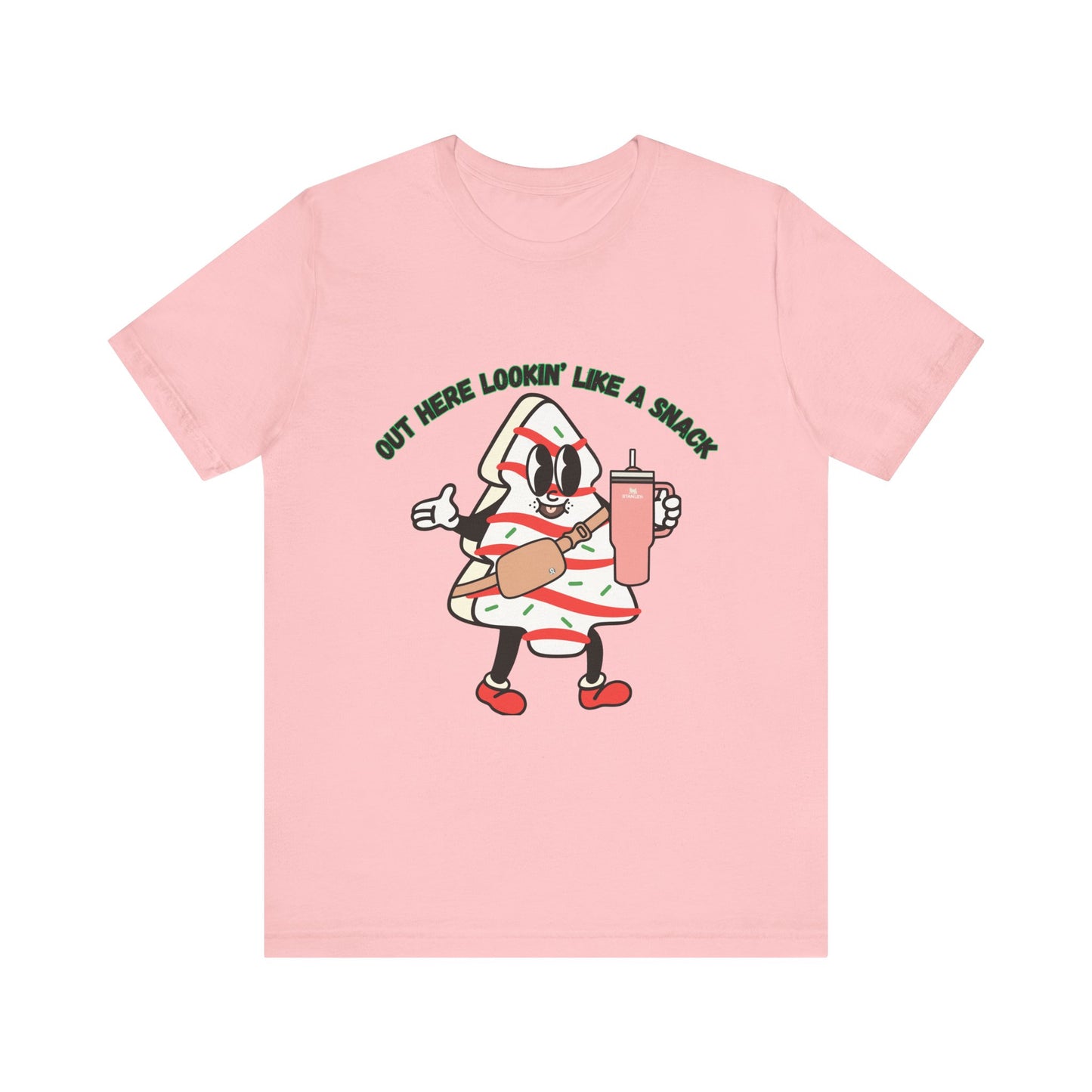 Snack Vibes T-Shirt, Fun Foodie Tee, Gifts for Food Lovers, Unisex Casual Wear, Cute Snack Design Tee