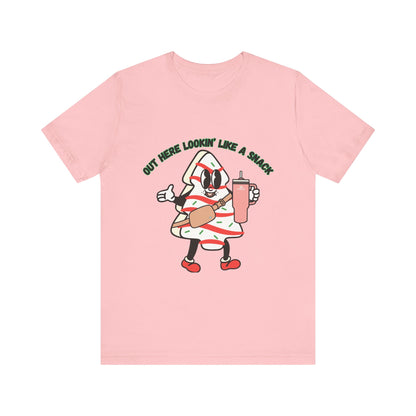 Snack Vibes T-Shirt, Fun Foodie Tee, Gifts for Food Lovers, Unisex Casual Wear, Cute Snack Design Tee