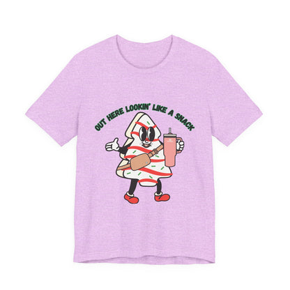 Snack Vibes T-Shirt, Fun Foodie Tee, Gifts for Food Lovers, Unisex Casual Wear, Cute Snack Design Tee