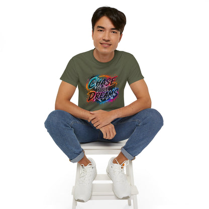 Chase Your Dreams Graphic Tee - Inspirational Motivational T-Shirt