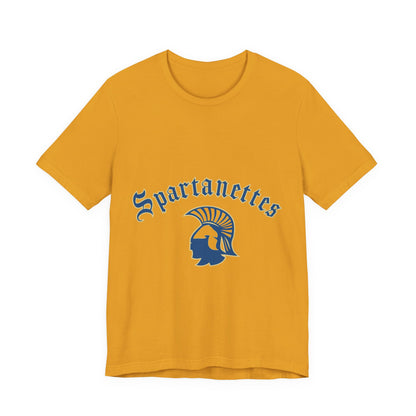 Spartanettes Unisex Jersey Tee - Casual Apparel for Sports Fans, School Spirit, Gifts, Team Events, Everyday Wear
