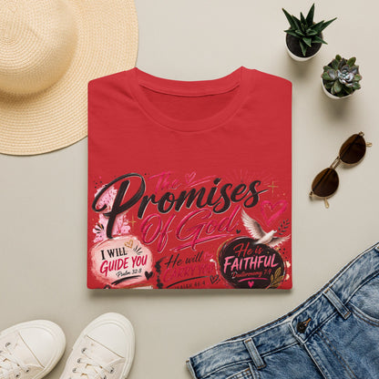 T-Shirt — "The Promises of God" Christian Faith Graphic Tee
