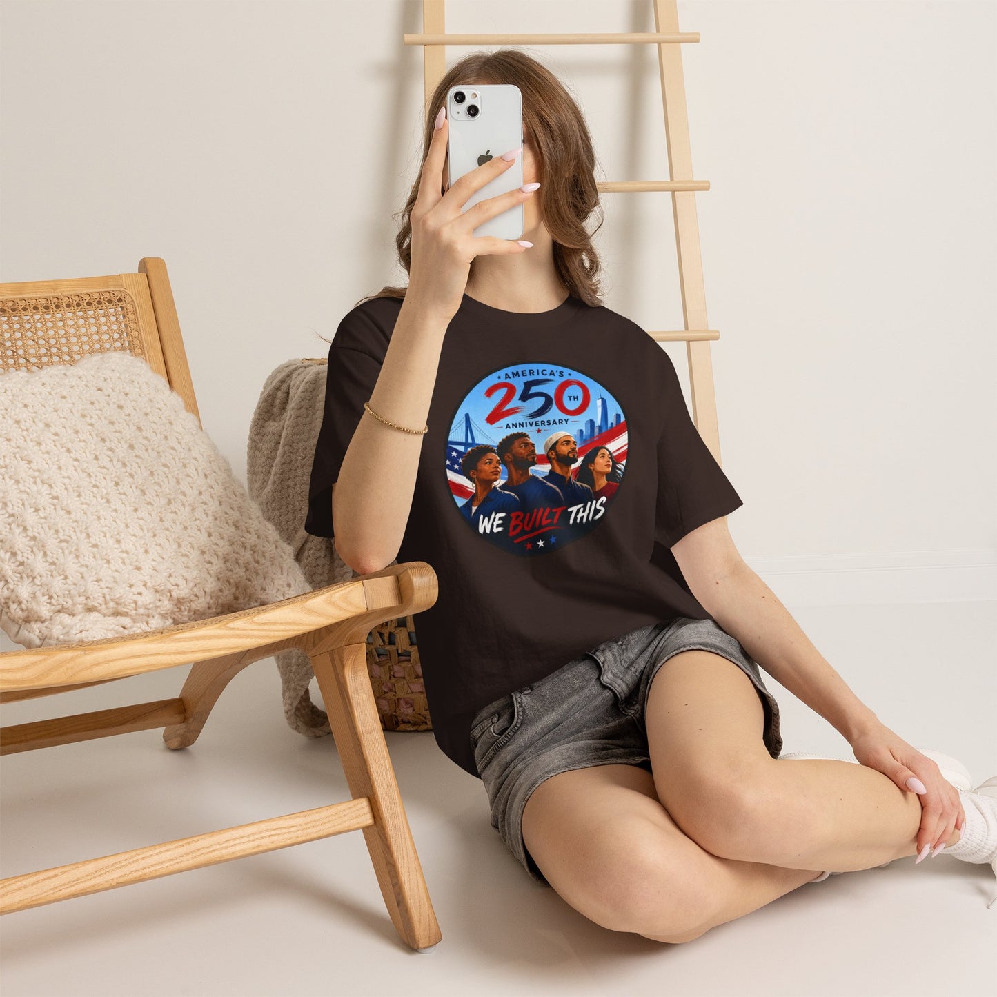 "We Built This" 250th Anniversary American Heritage Tee