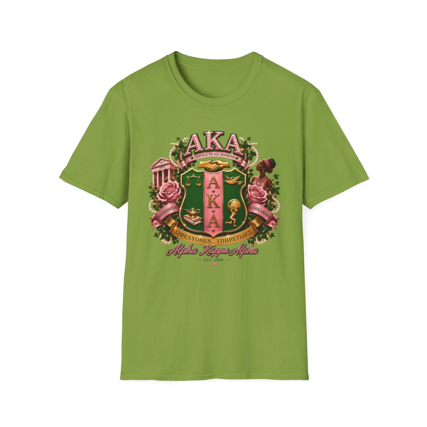 AKA Sorority Crest T-Shirt