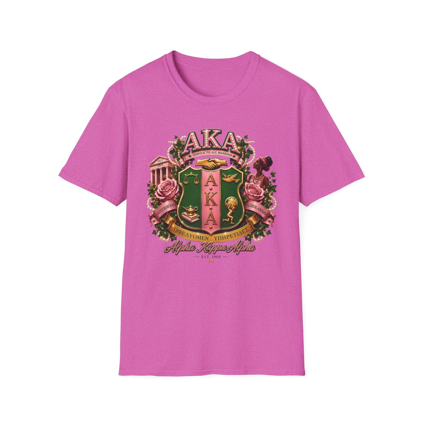 AKA Sorority Crest T-Shirt
