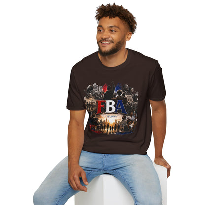 FBA Collage Tee (Red, White & Blue)