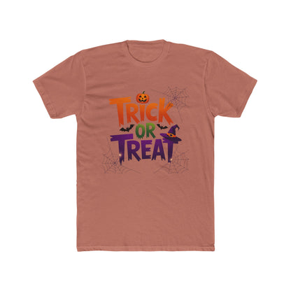 Unisex Halloween Trick or Treat Tee, Spooky T-Shirt, Halloween Costume, Fall Fashion, Pumpkin Shirt, Ghostly Fun Apparel