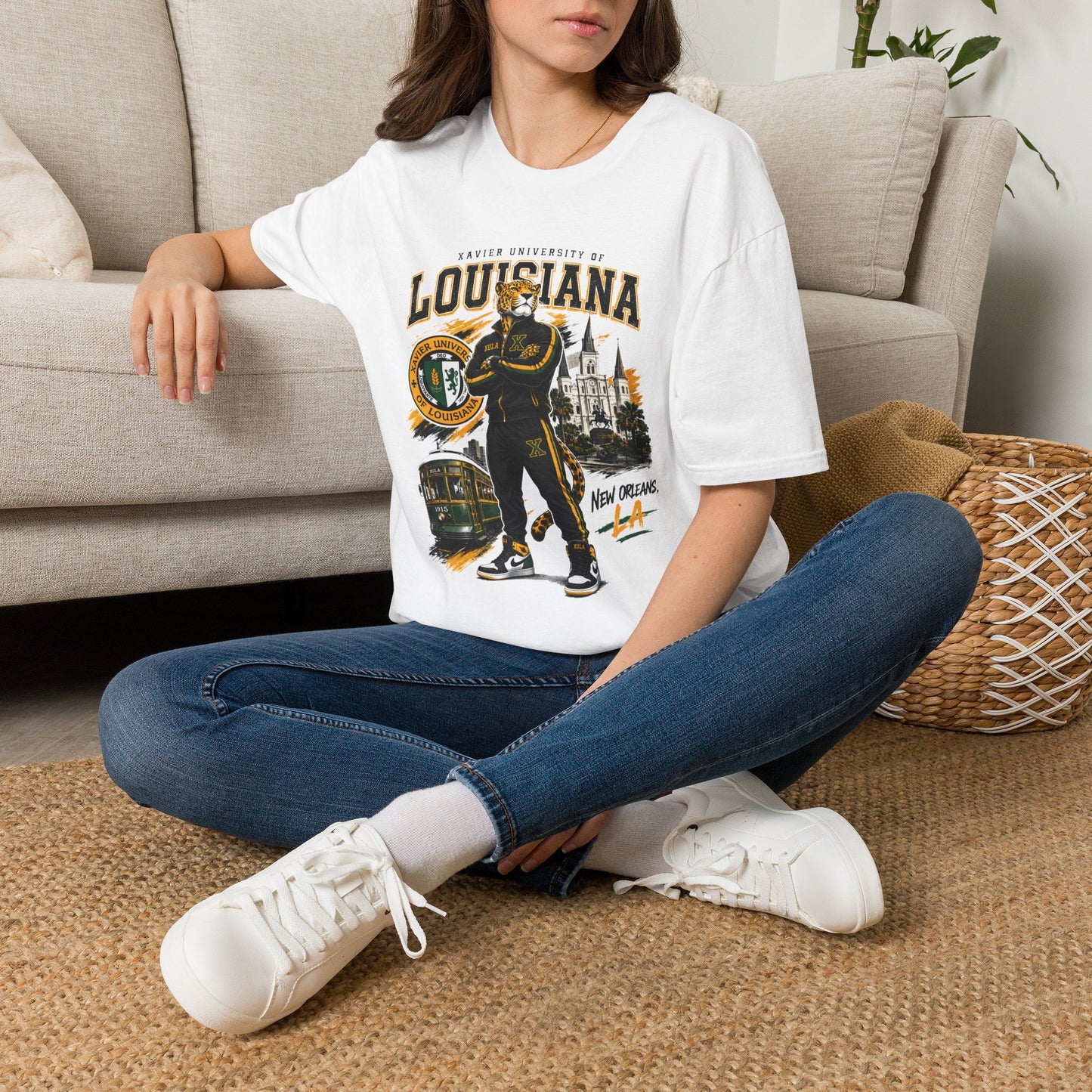 Louisiana Xavier University T-Shirt — Collegiate Mascot Campus Tee