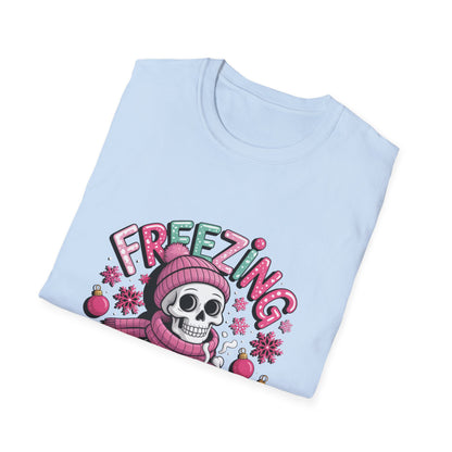 Whimsical Skeleton Winter T-Shirt, Fun Seasonal Tee, Halloween & Winter Apparel, Gift for Friends & Family, Casual Streetwear, Unisex [...]