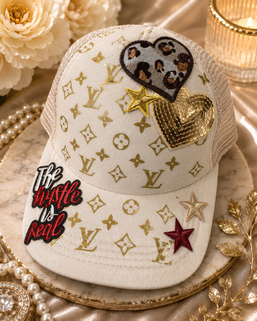 The Hustle is Real Luxury Inspired hat