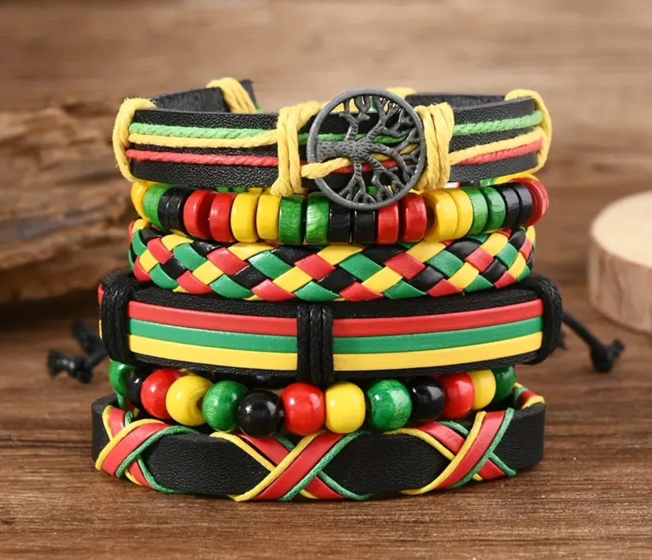 Stackable African Bracelets